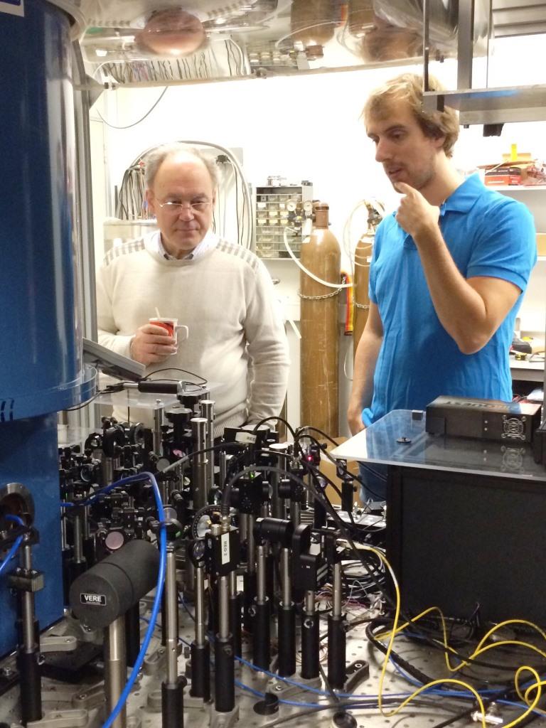 Olger and Ivan in the SiC lab Nov. 2015
